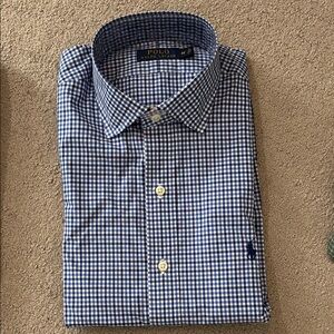 Polo by Ralph Lauren Blue Casual Button Down Shirt